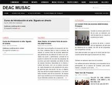 Tablet Screenshot of deacmusac.es